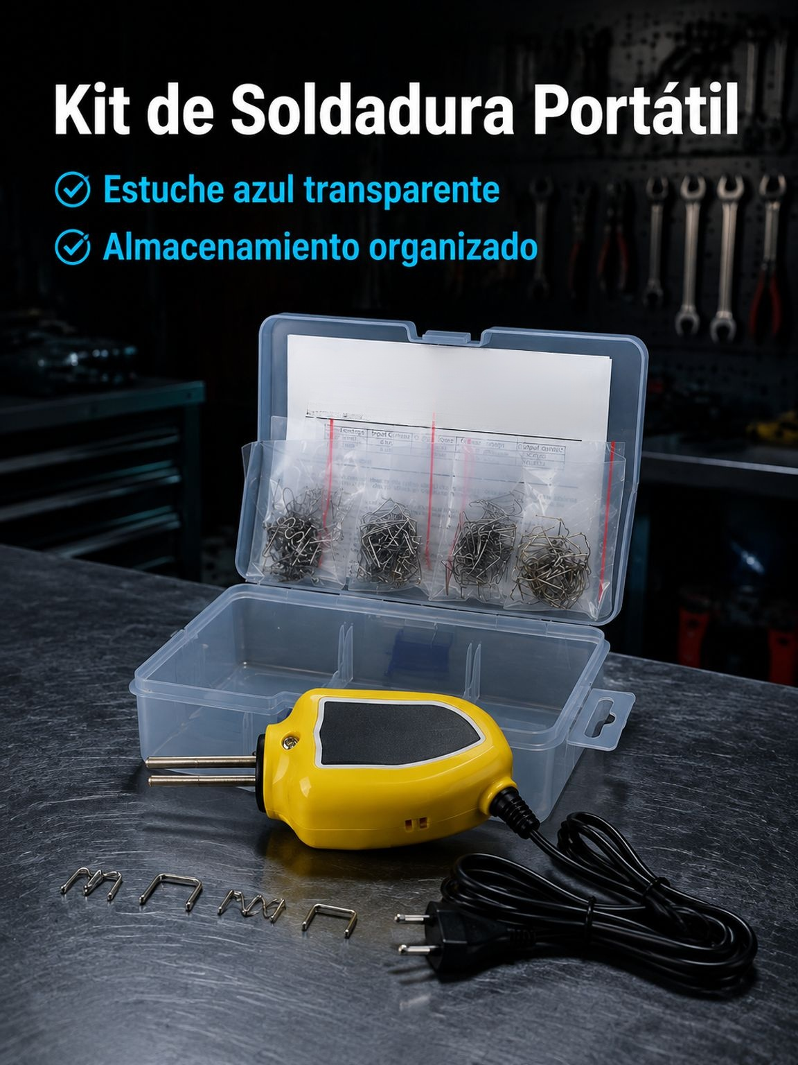 Pistola de soldadura de plástico portátil Equipo de soldadura de plástico