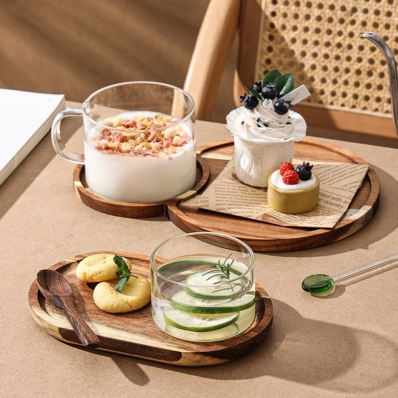 Tray and Cup Set