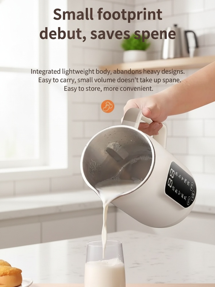 Automatic soy milk maker brewing process