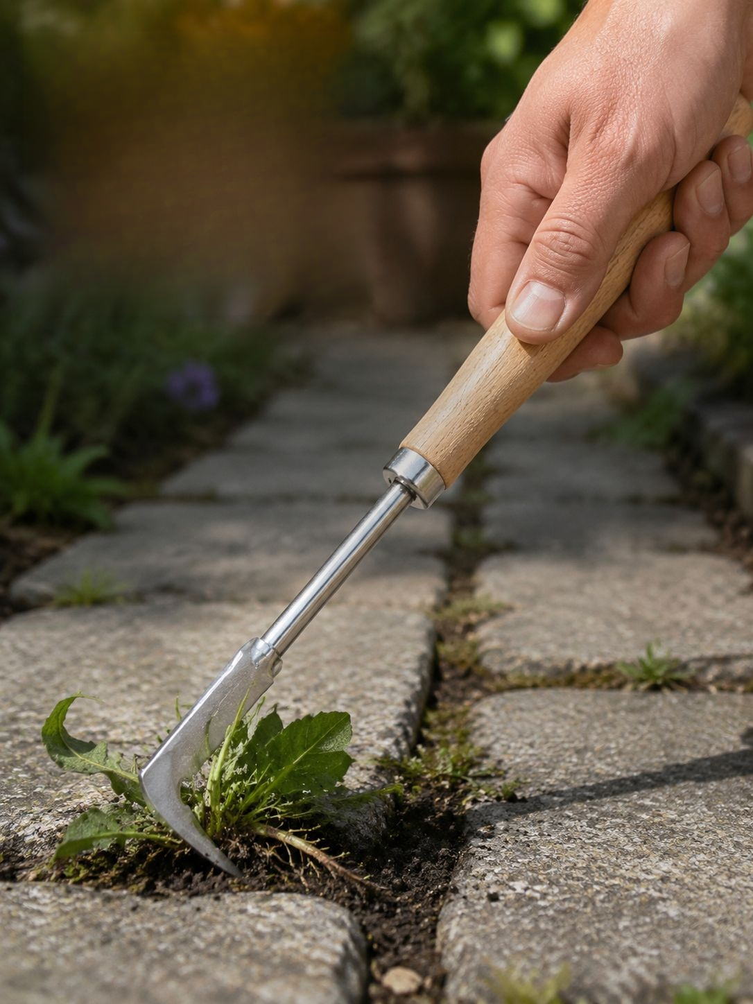 Multifunctional Right-Angle Manual Weed Remover