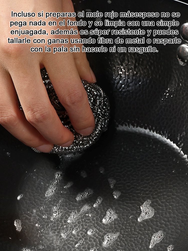Recomendado por el Patrimonio Cultural de Japón[Sartén abombada con martillado manual]