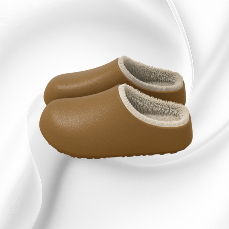 Thick Sole Warm Waterproof Non-Slip Slippers