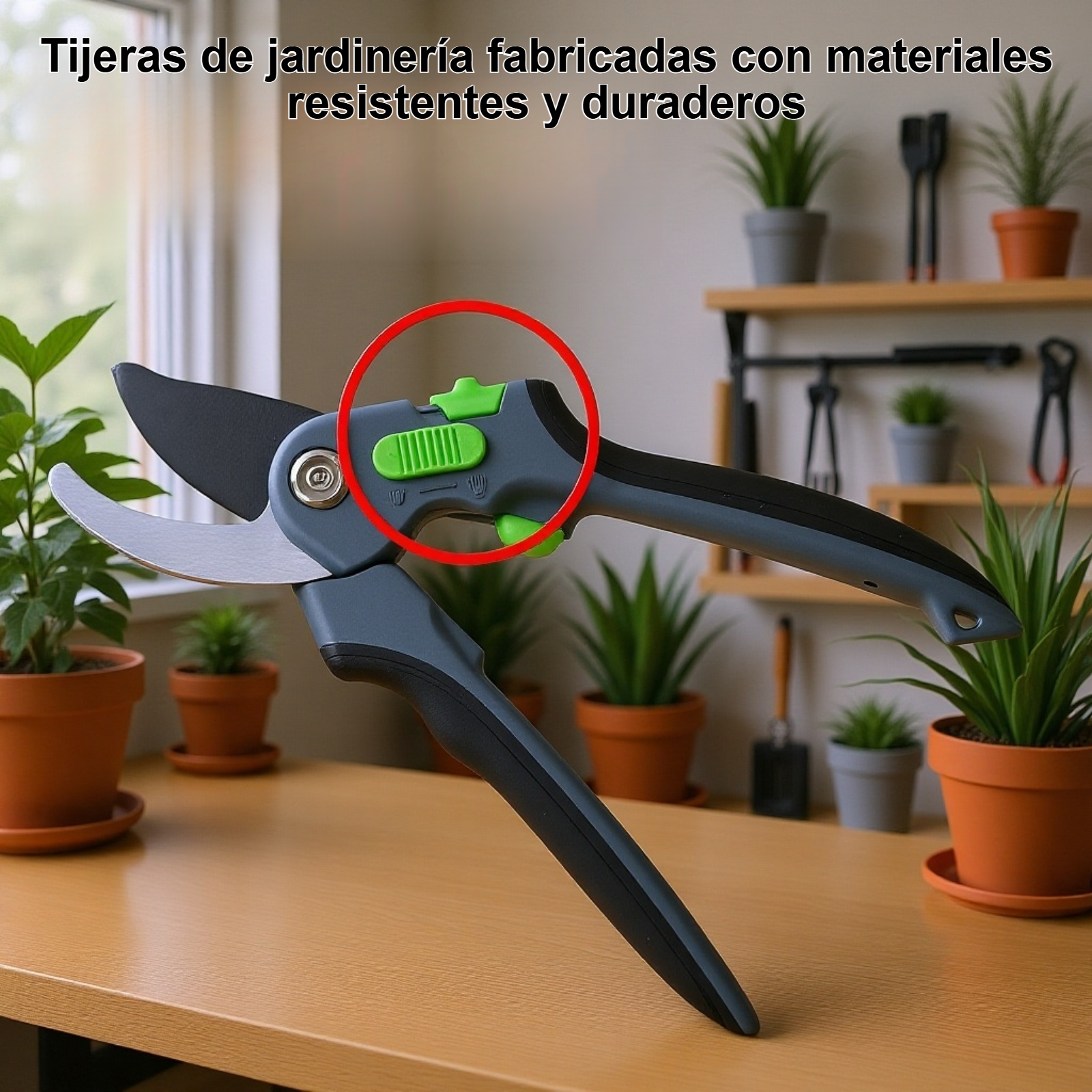 Tijeras de jardinería, recogedores de frutas de jardín