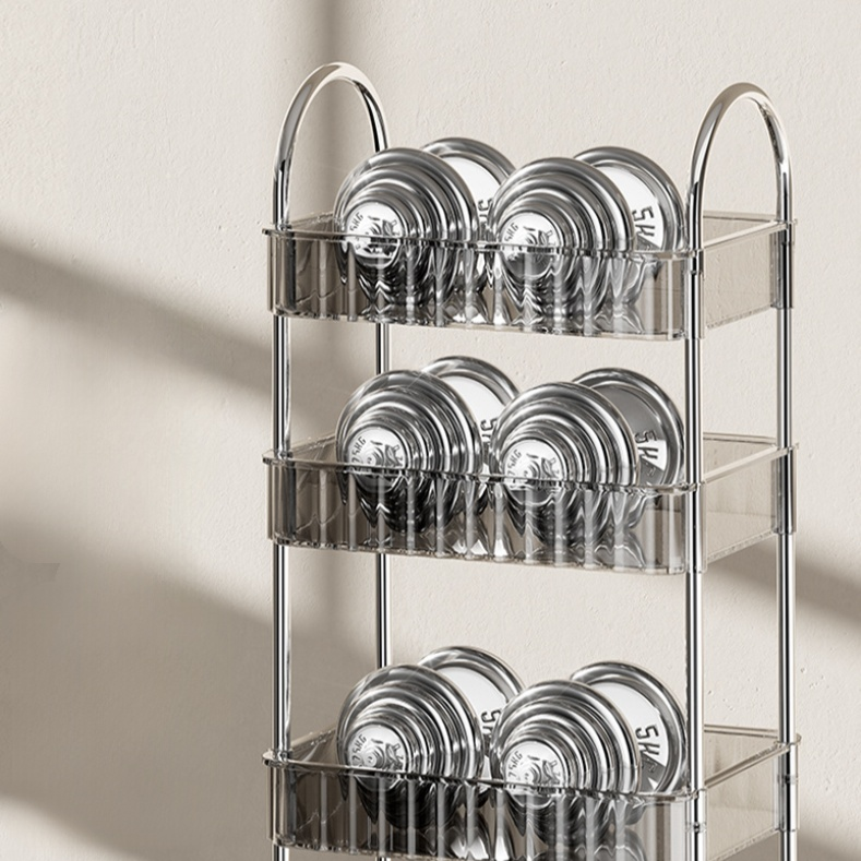 Multi-functional organizer shelf with removable trays