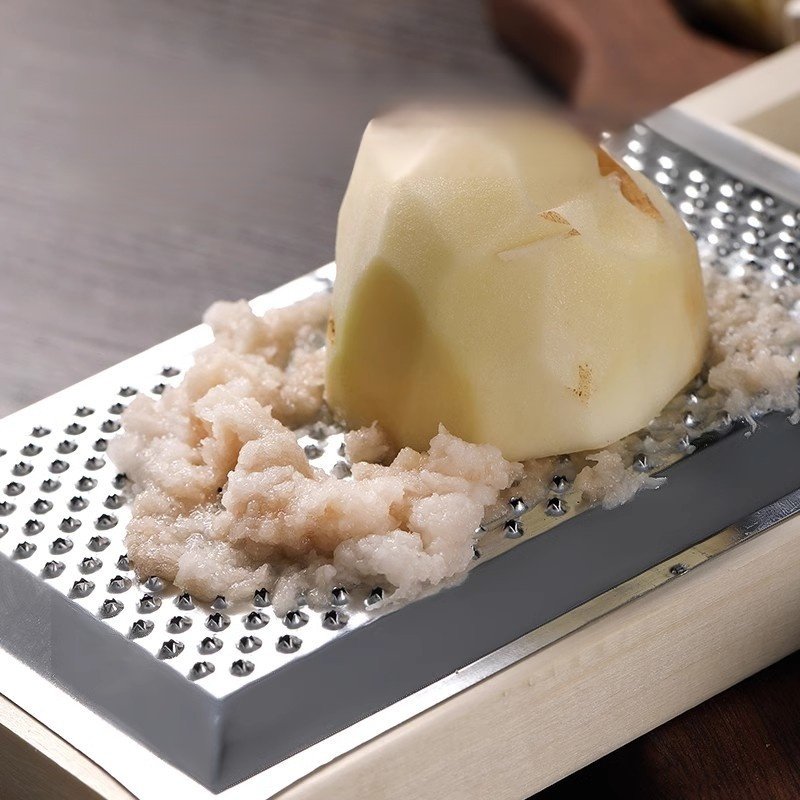 Stainless steel potato grinder