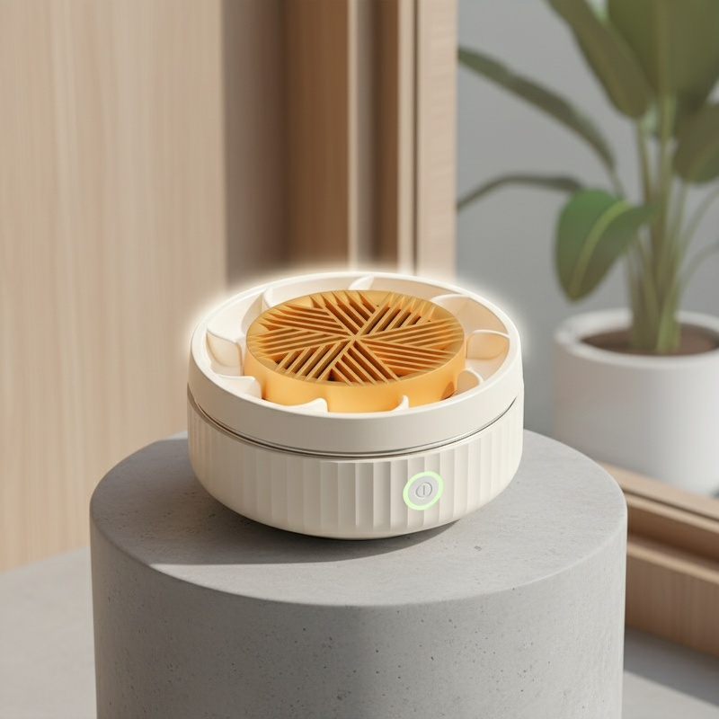 Nettoyage efficace des fruits grâce au purificateur électrique sans fil