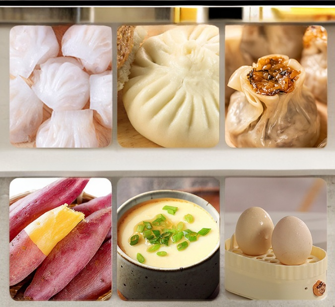 コンパクトサイズ卵蒸し器の持ち運びシーン