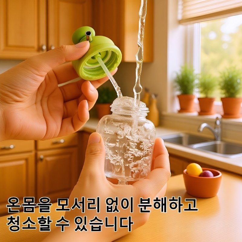 컨트롤 양 조절 자동 멈춤 오일 병