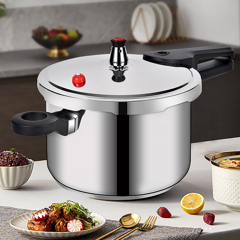 Shuangxi 304 ステンレス鋼圧力鍋家庭用ガス電磁調理器ユニバーサル公式本物の防爆安全圧力鍋