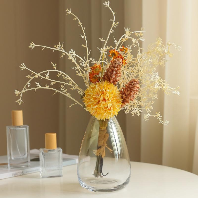 Composition florale artificielle rétro