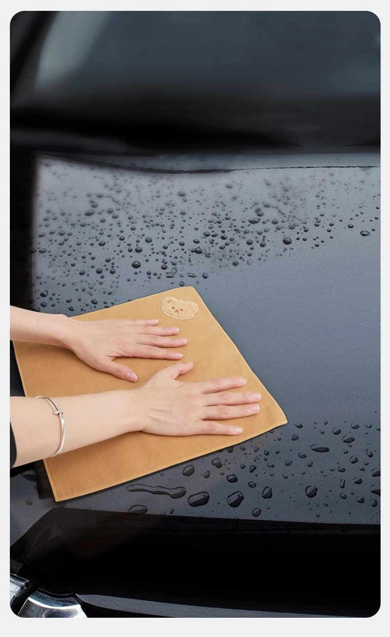  Superchłonna zamszowa ściereczka do mycia samochodu