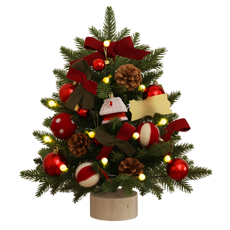 Christmas decorations, mini tree