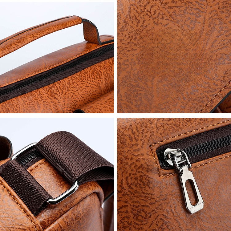 メンズレザーブリーフケース