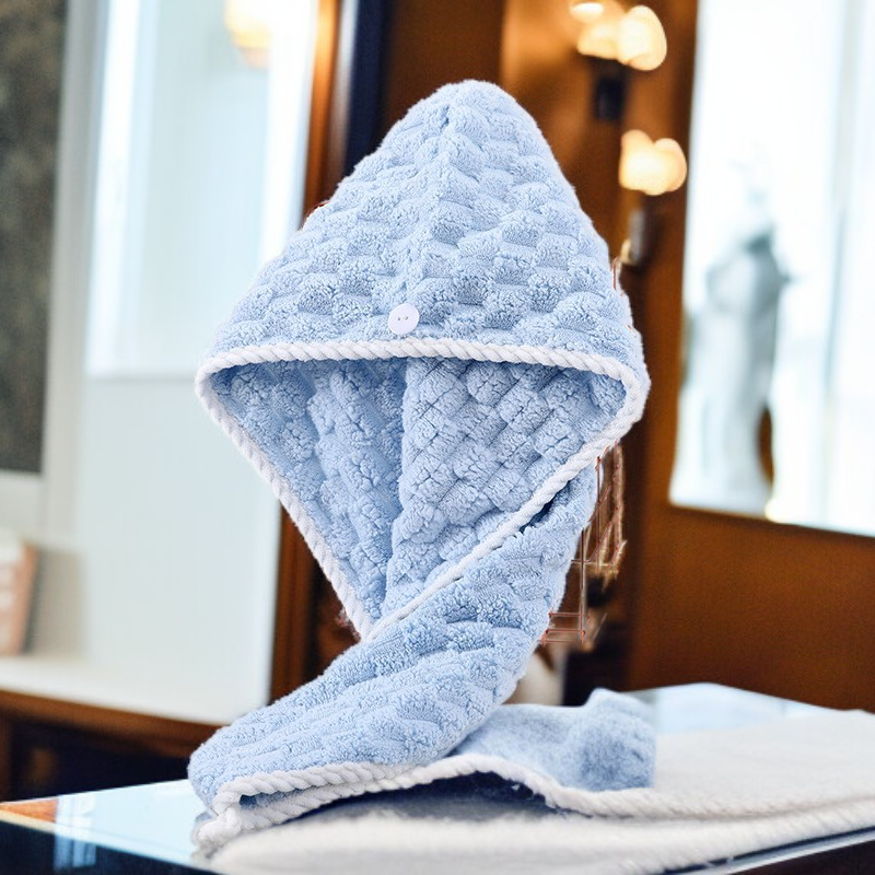  초극세사 여성용 두꺼운 흡수력 빠른 건조 헤어 타월