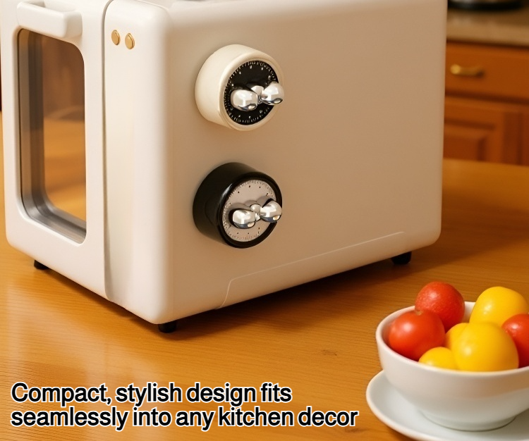 Cooking and Baking Alarm Clock on kitchen counter