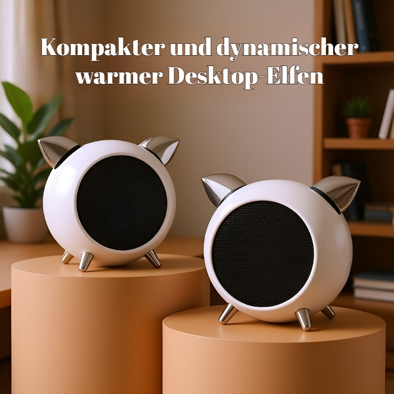 Zirkulierende Desktop-Heizlüfter