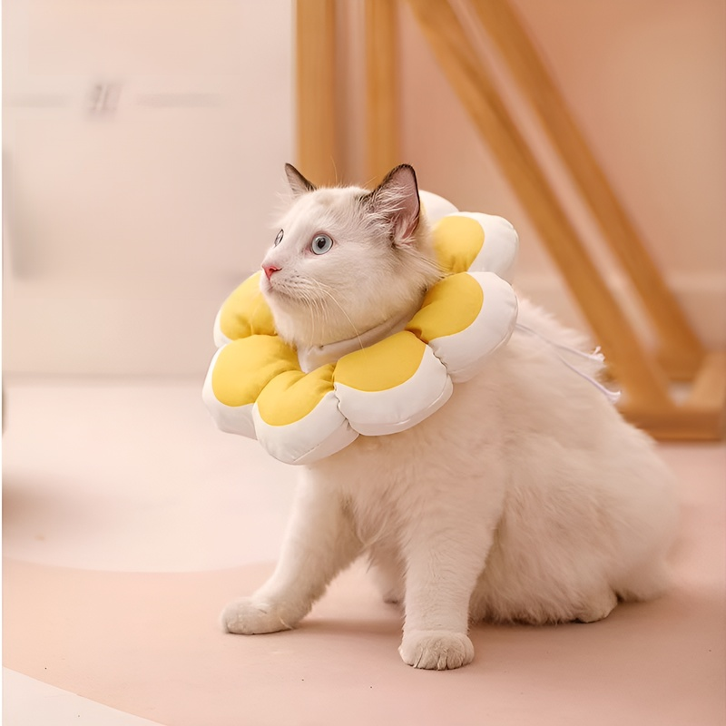 ปลอกคอกันกัดและเลียสำหรับสัตว์เลี้ยง แบบนุ่มพิเศษ