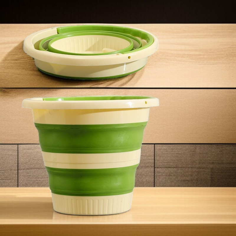 Tragbare faltbare Kunststoff-Eimer