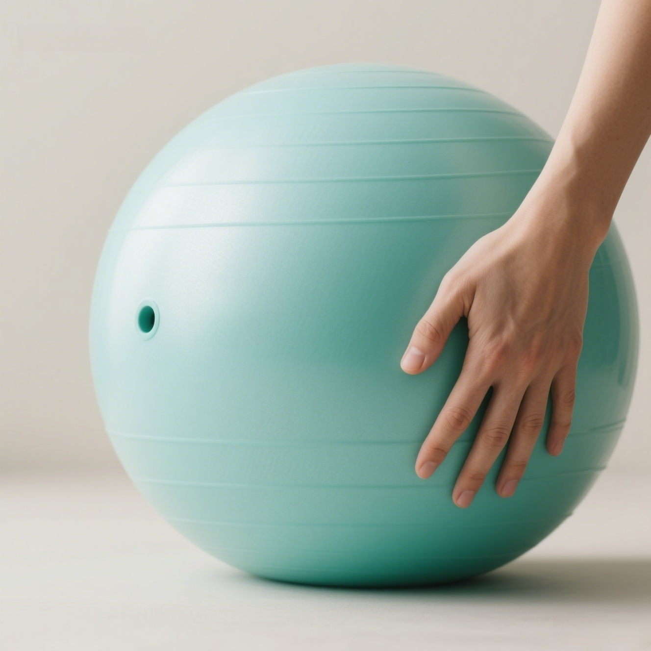 High-quality fitness ball for Pilates and core workouts