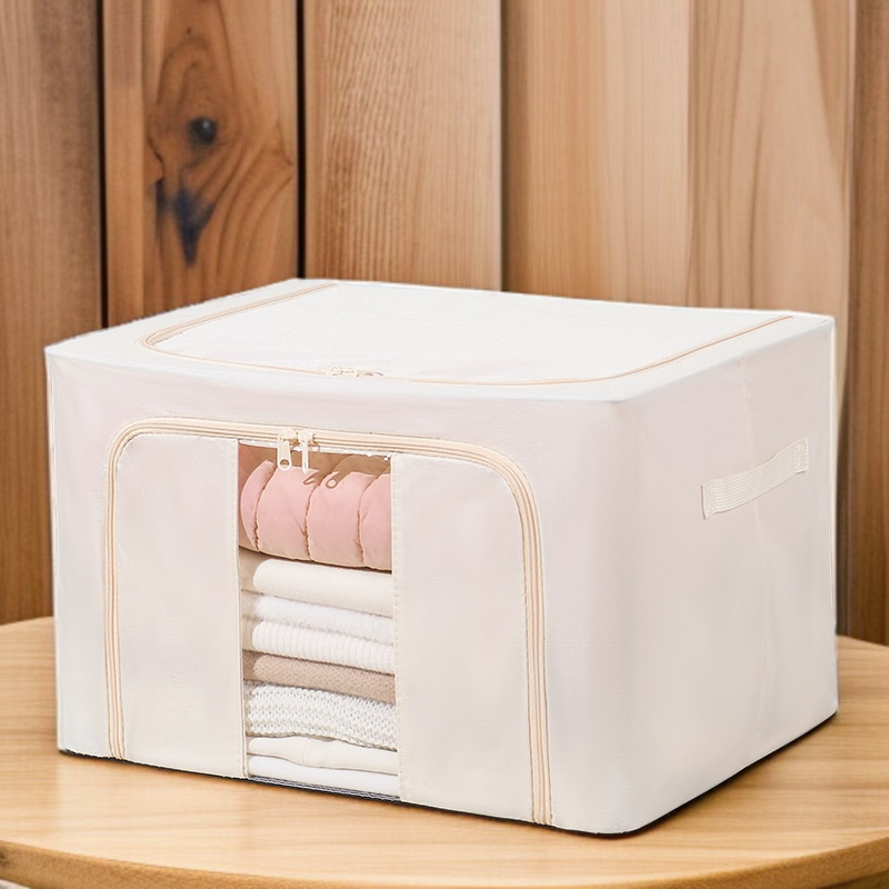 투명 창이 있는 두꺼운 수납함 디테일