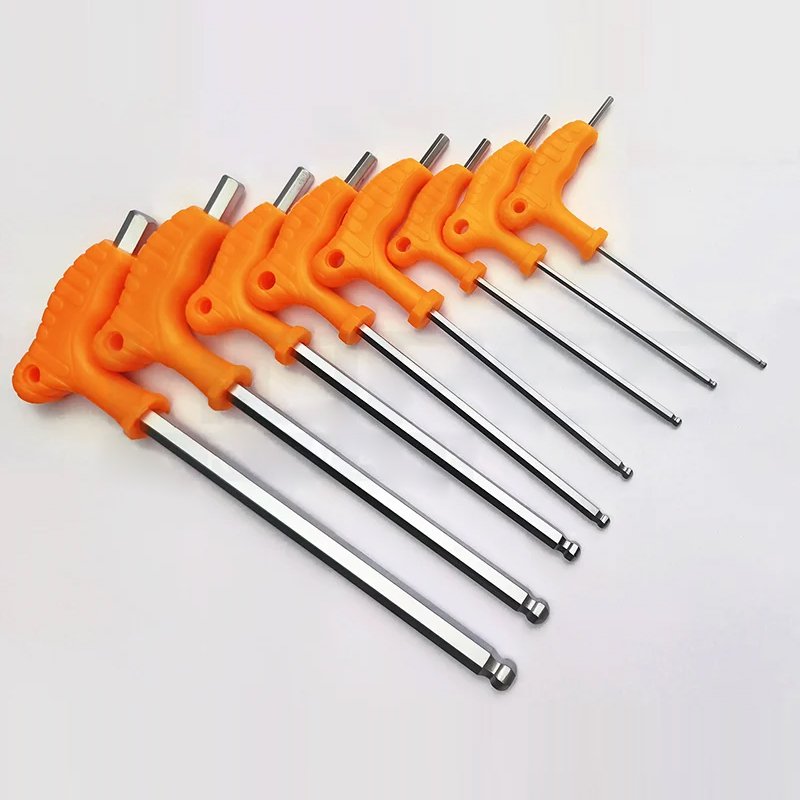 핸들 6각 내 6각 렌치, 플랫 헤드