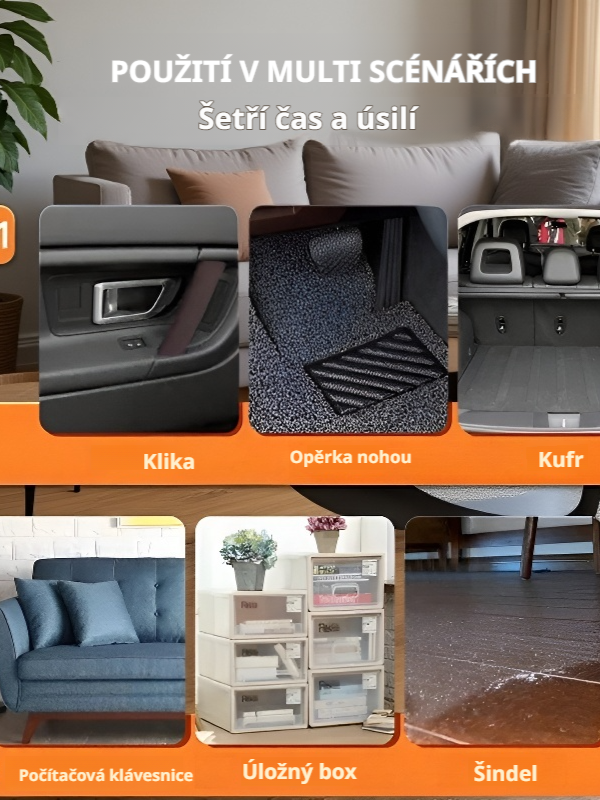 Vysokovýkonný ruční 3v1 vysavač 