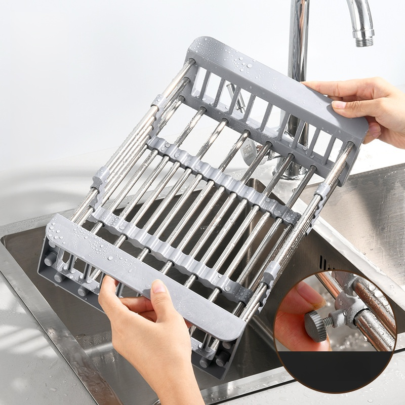 Adjustable Kitchen Sink Drain Basket
