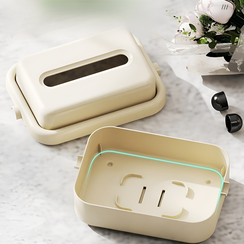 거실 비주얼 리프트 티슈 케이스 수납 케이스 가정용 아트 침실