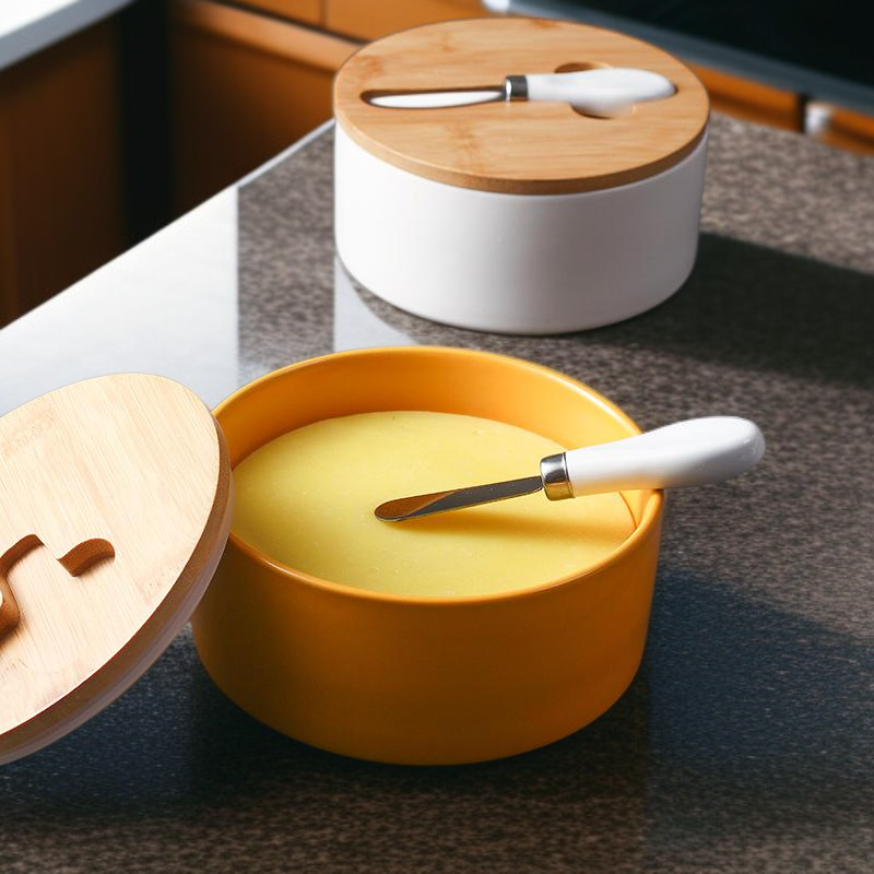 북유럽 세라믹 버터 박스