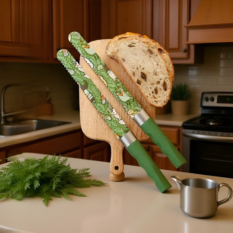 Toast cake serrated knife