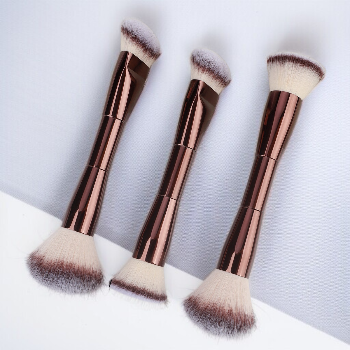Double head foundation make-up makeup brush