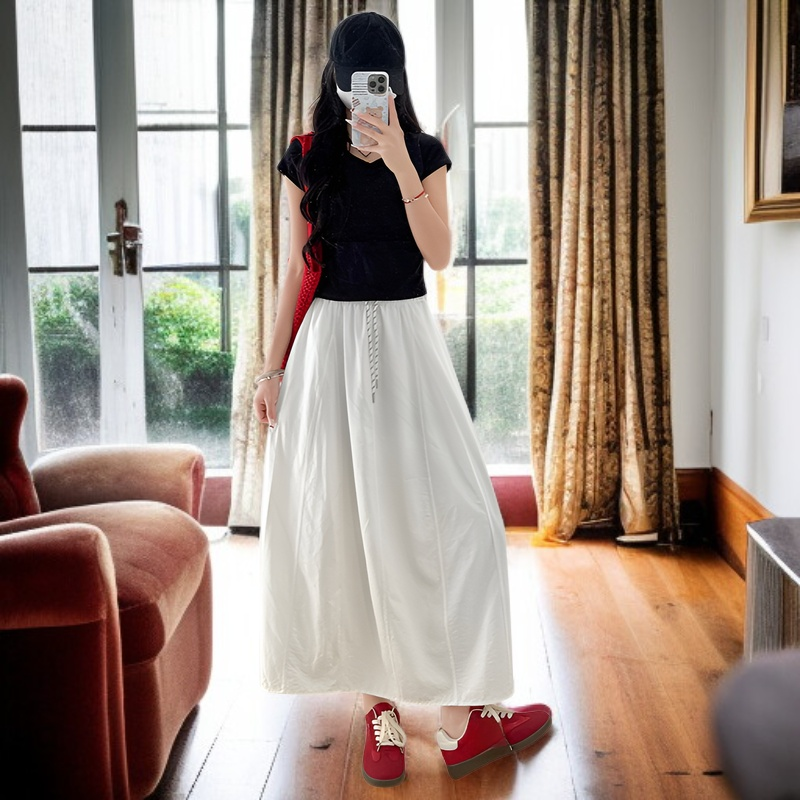 ゆったりAラインシルエットの詳細