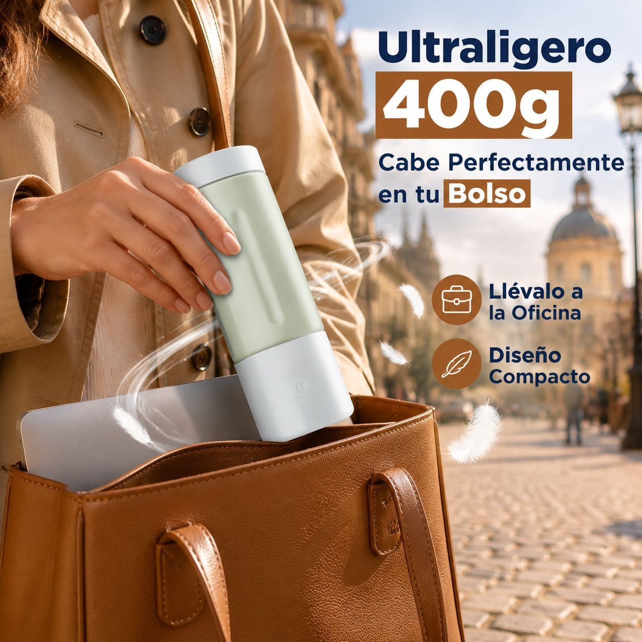 Vaso exprimidor mini, importado de Corea, fácil de manejar