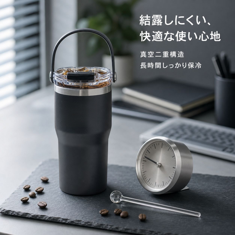 長時間保冷・保温ボトル