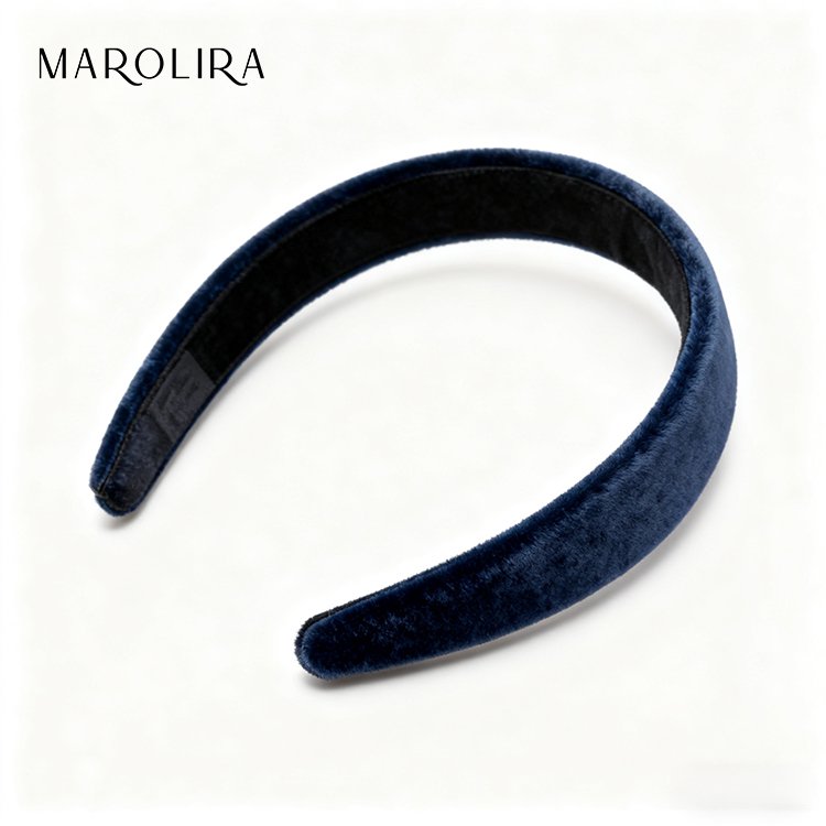 Jednoduchá čelenka v jednobarevném stylu (3 kusy)