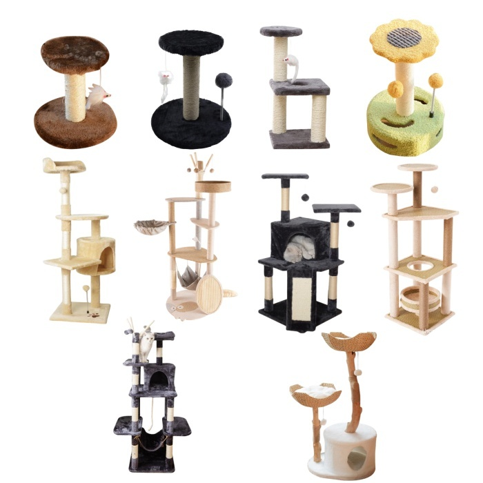 大型ペット用キャットタワー