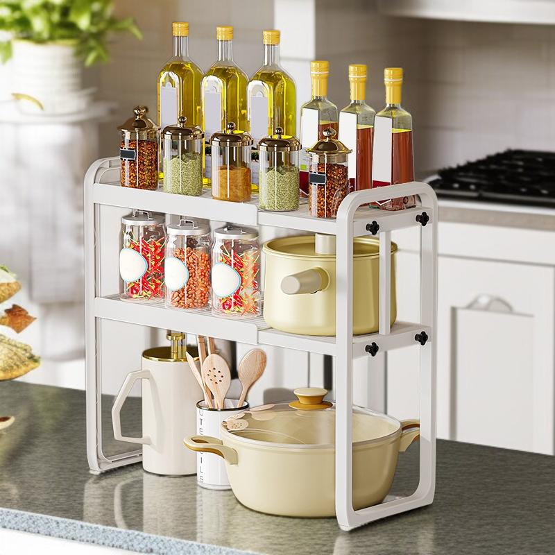Retractable Kitchen Storage Rack for Spices