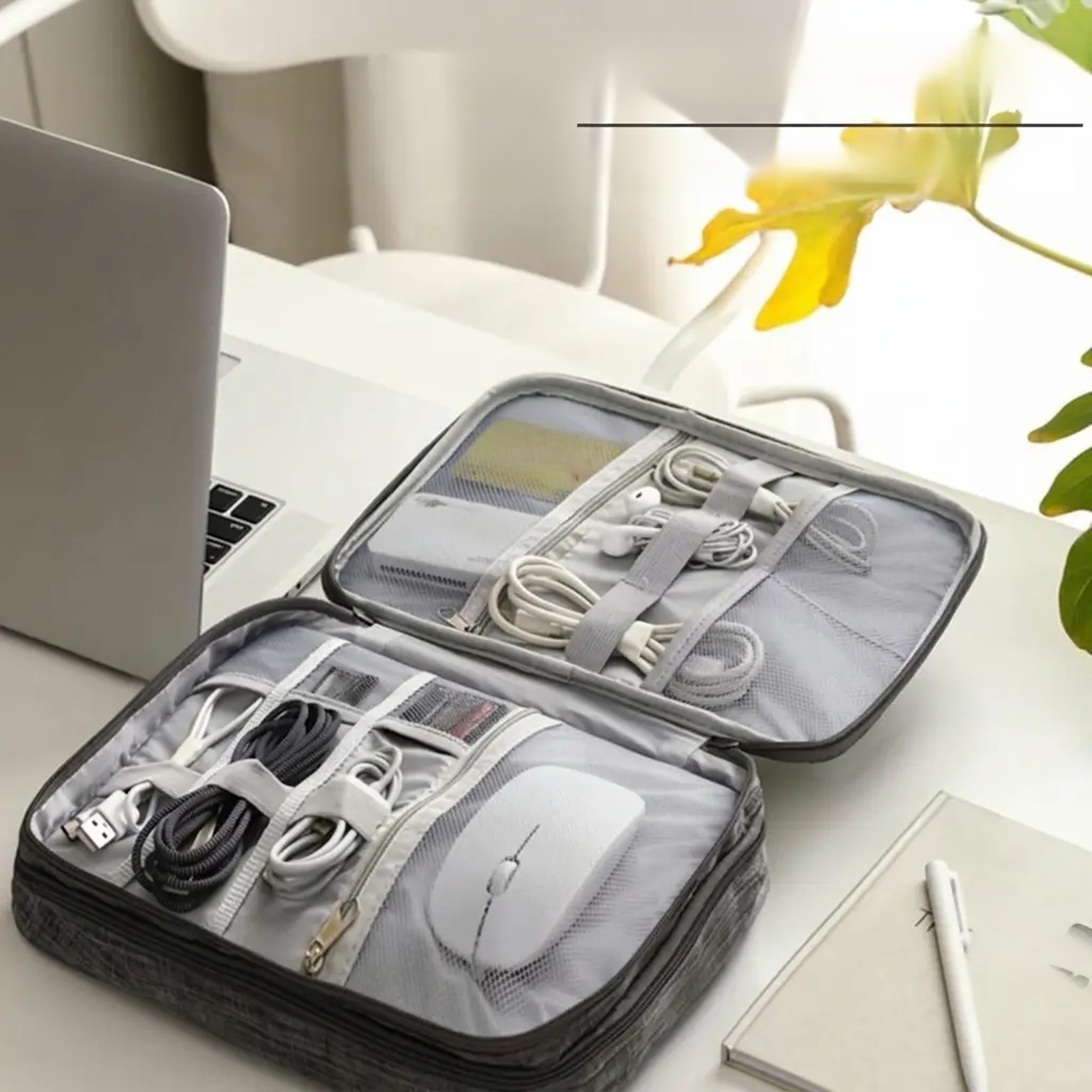 Headphone Power Cord Storage Box