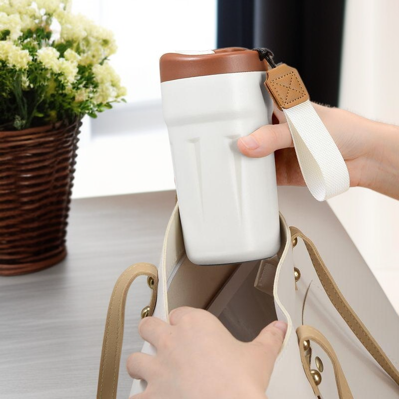 智能測溫高顏值雙層保溫杯