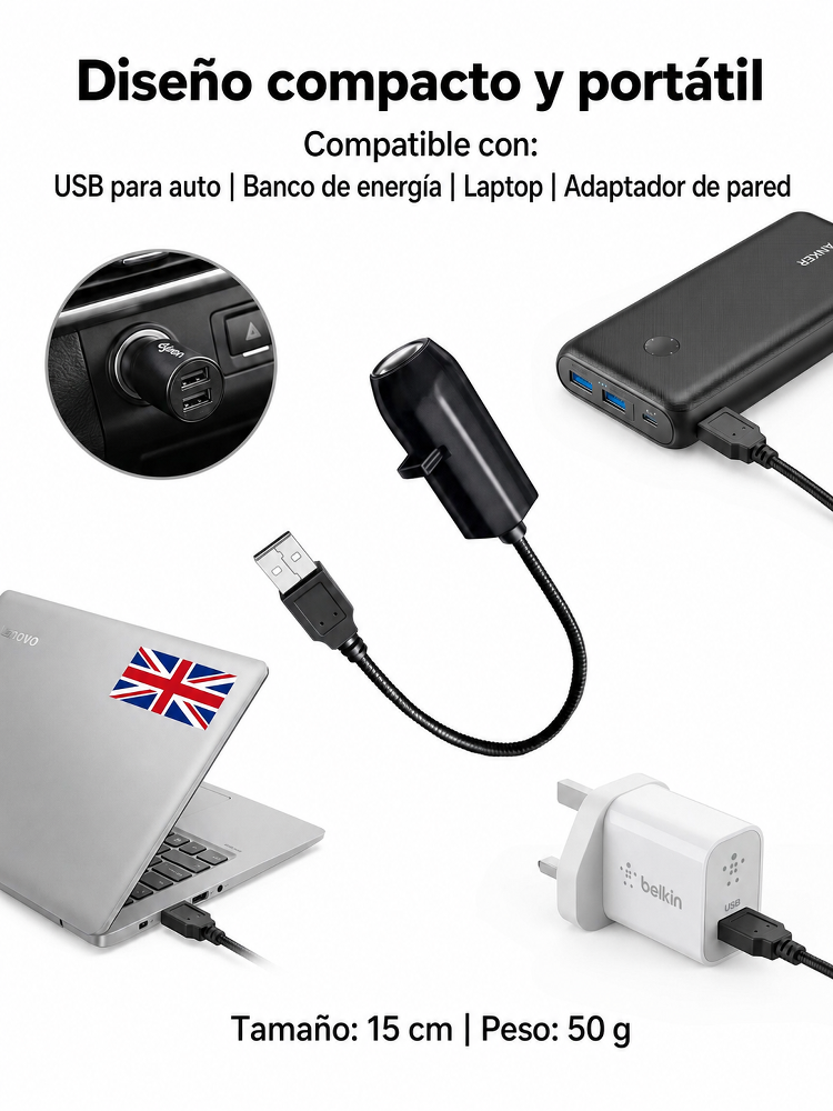 Comauo™ Proyector Océano y Galaxia: : Tu cuarto o auto en un acuario al instante.