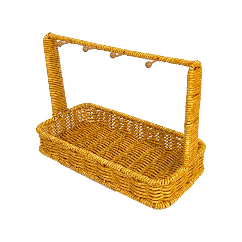 おしゃれなラタン風キー収納ラック