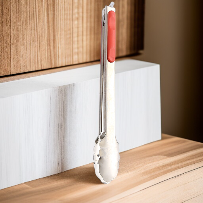 스테인리스 스틸 식품 클립 두꺼워진 화상 방지 빵 클립 바비큐 클립