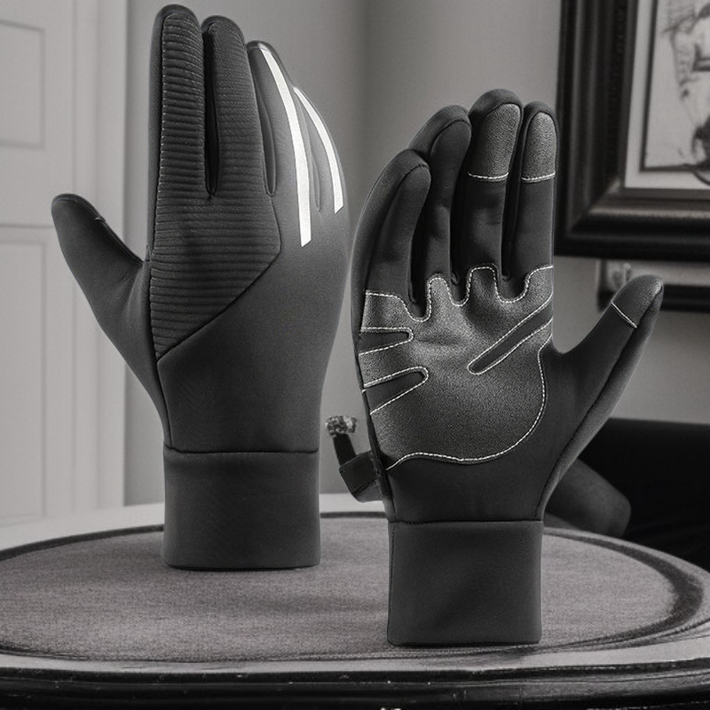 Herren Touchscreen-Handschuhe, wasserdicht und winddicht