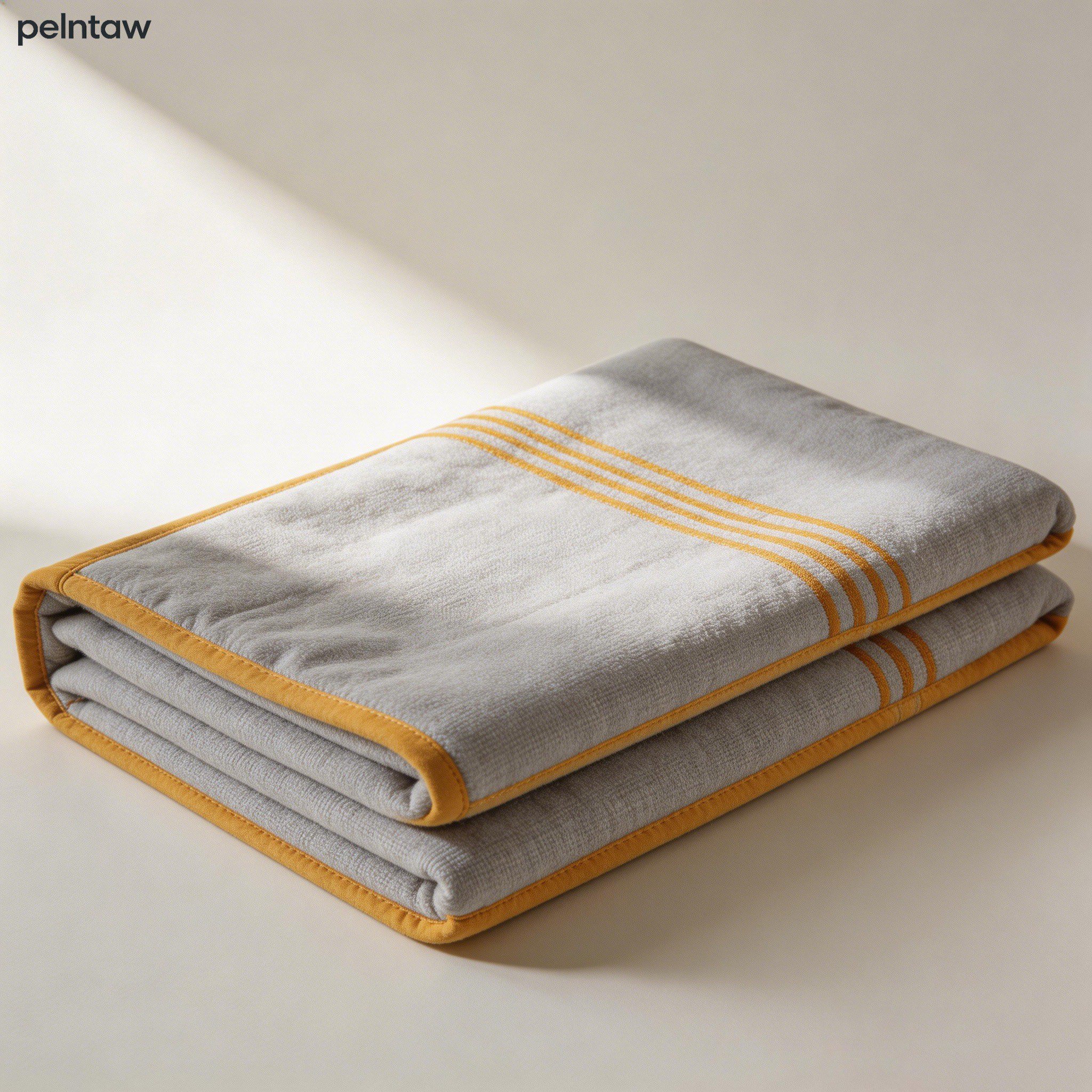 Elektrische Heizdecke mit zwei Temperaturstufen auf einem Bett