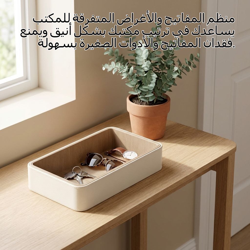 منظم المفاتيح والأغراض المتفرقة للمكتب