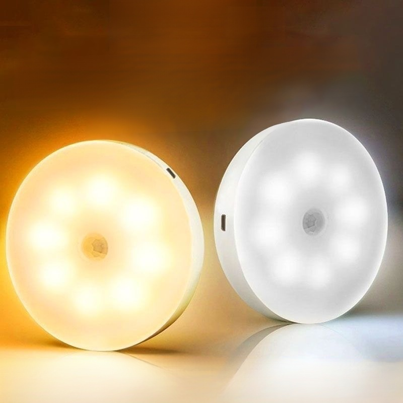 Rechargeable Magnetic Motion Sensor Night Light