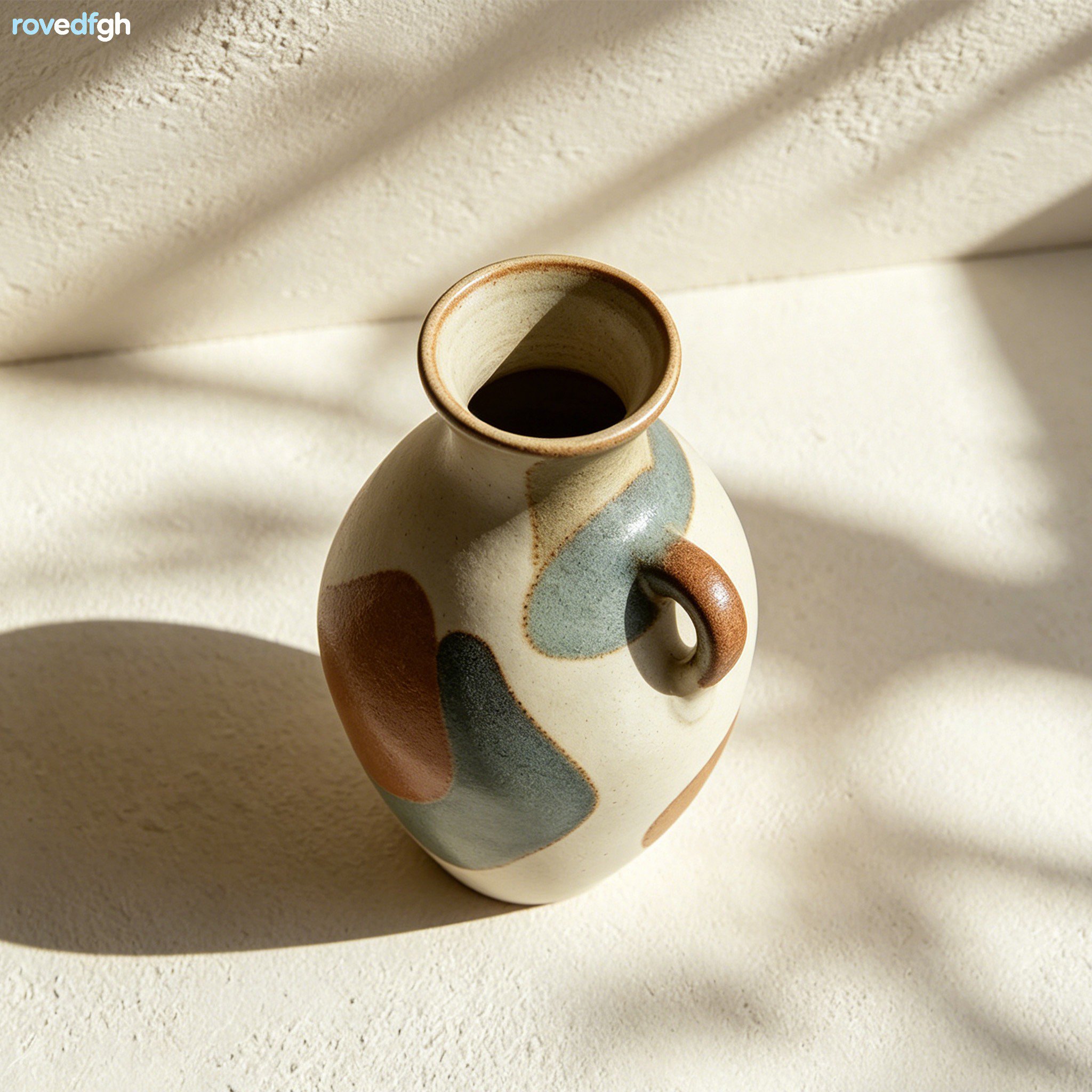 고급 수제 세라믹 장식 화병 한 쌍