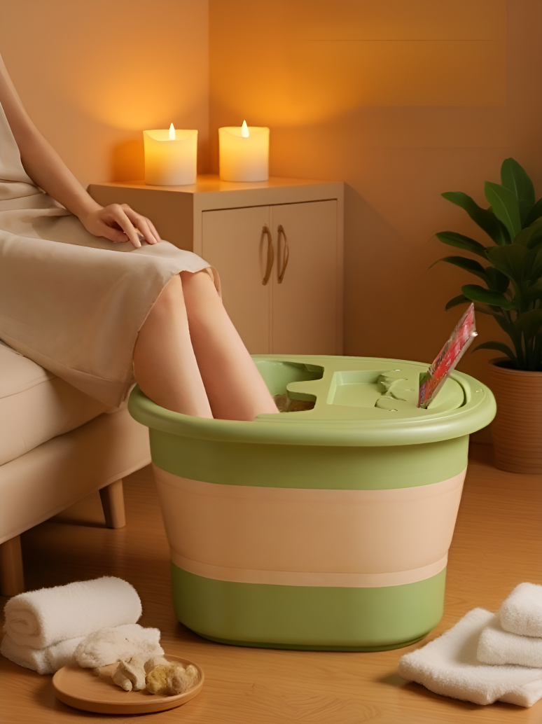 휴대용 족욕조 손잡이 상세 이미지