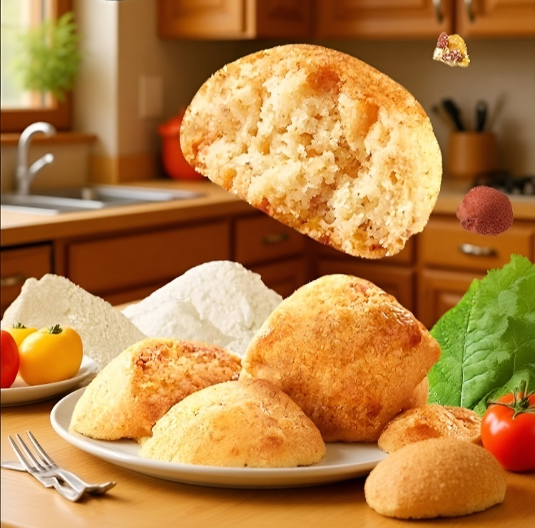 塩味卵黄がアクセントのクッキー