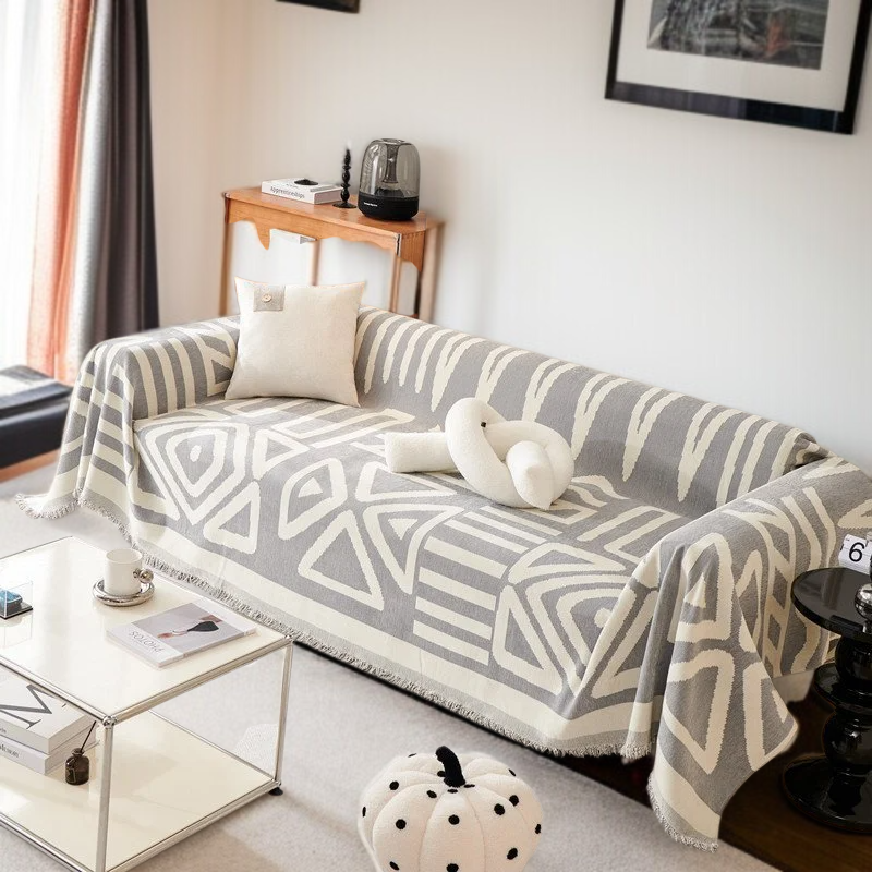 만능 소파 커버 타월 사계절 공용 올백 소파 패드 샤닐 방진 소파 담요
